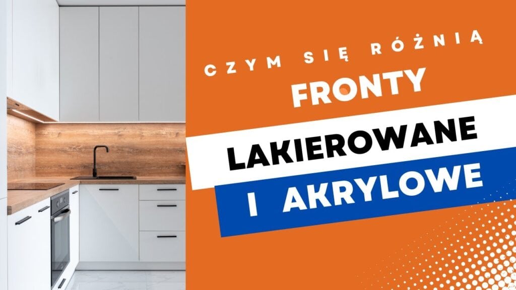 Fronty akrylowe zachwycają głębokim połyskiem, podczas gdy fronty lakierowane emanują klasyczną elegancją. Wybierz styl, który odzwierciedli Twoje preferencje i nadaj swojej kuchni na wymiar niepowtarzalny charakter!